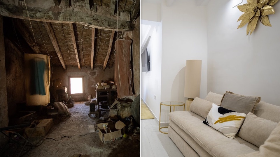 Casa Antonia — przed i po remoncie